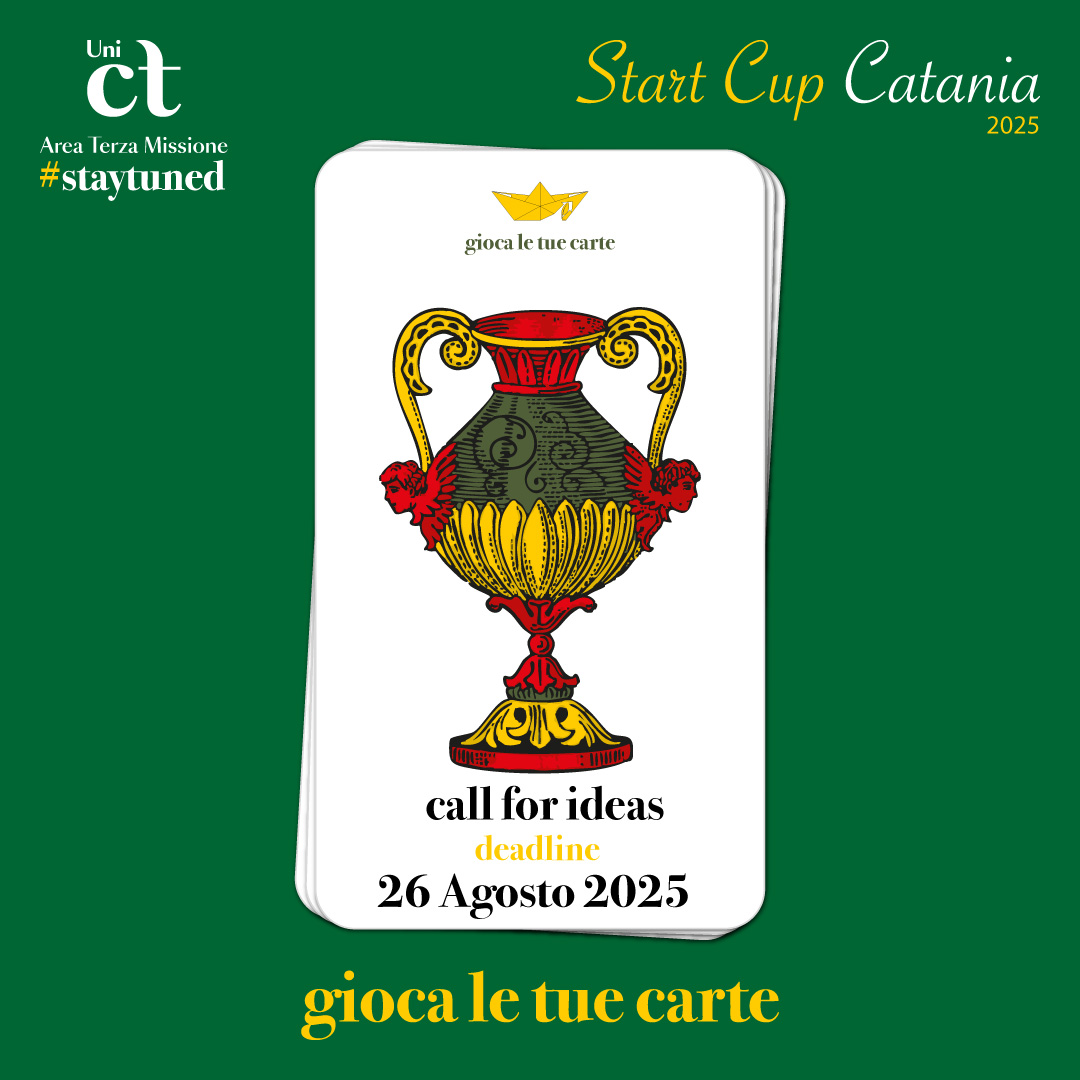 SCADENZA fra 7 giorni, in palio 10.000 euro al primo classificato

Ancora una settimana di tempo per riorganizzare idee e documenti e partecipare a #StartCupCatania 2025, la business plan competition di <a href="/unict_it/">Unict</a> 

Clicca qui per il #bando
unict.it/it/bandi/altri…