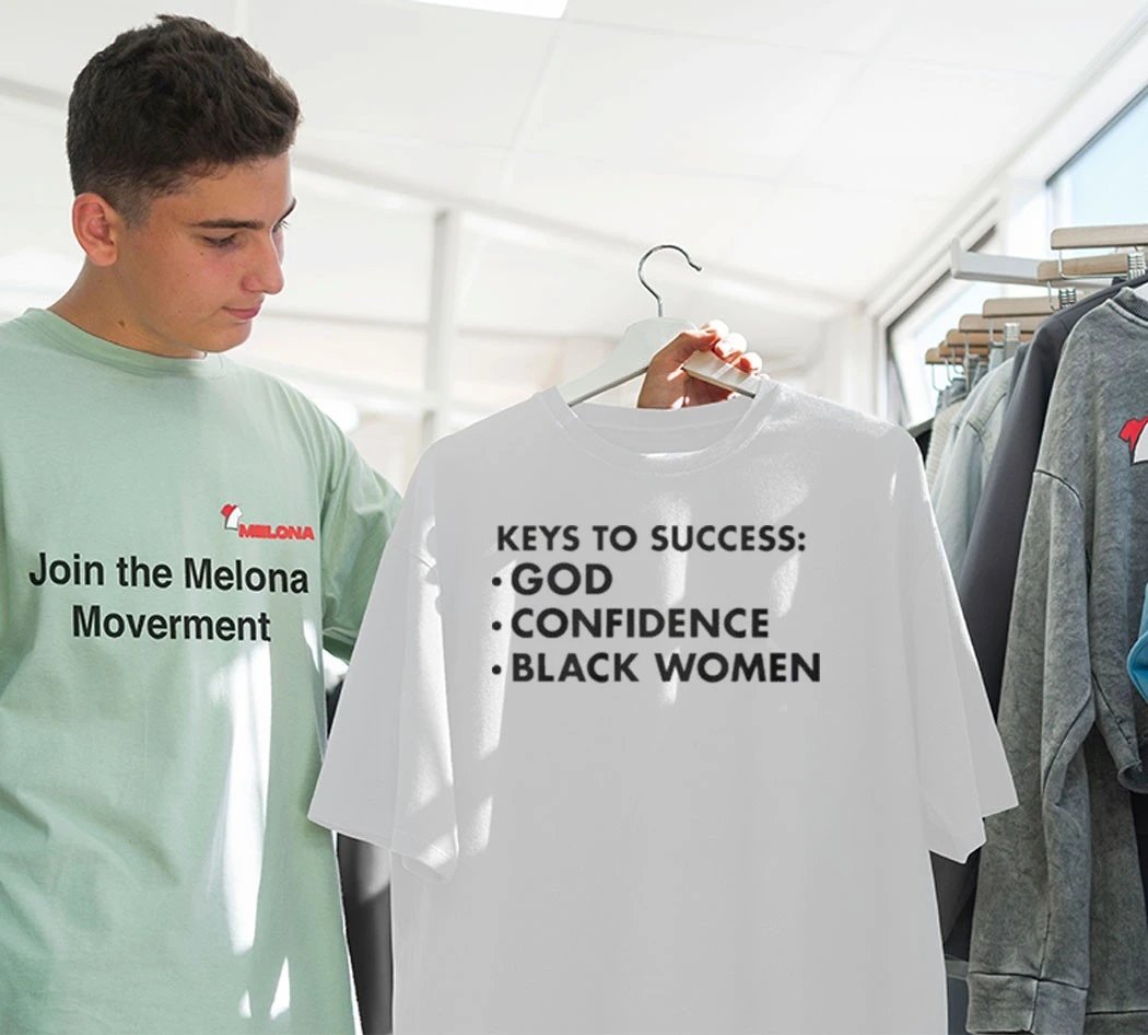 teleteeshirt's tweet image. The "Keys To Success God Confidence Black Women Shirt" celebrates empowerment &amp;amp; divine confidence in style. 
👉 Order now: melonashirt.com/product/offici…
#GodConfidence #BlackWomenMagic #KeysToSuccess #FaithAndFashion #StatementShirt #GraphicTee #BoldStyle #Streetwear #MelonaShirt