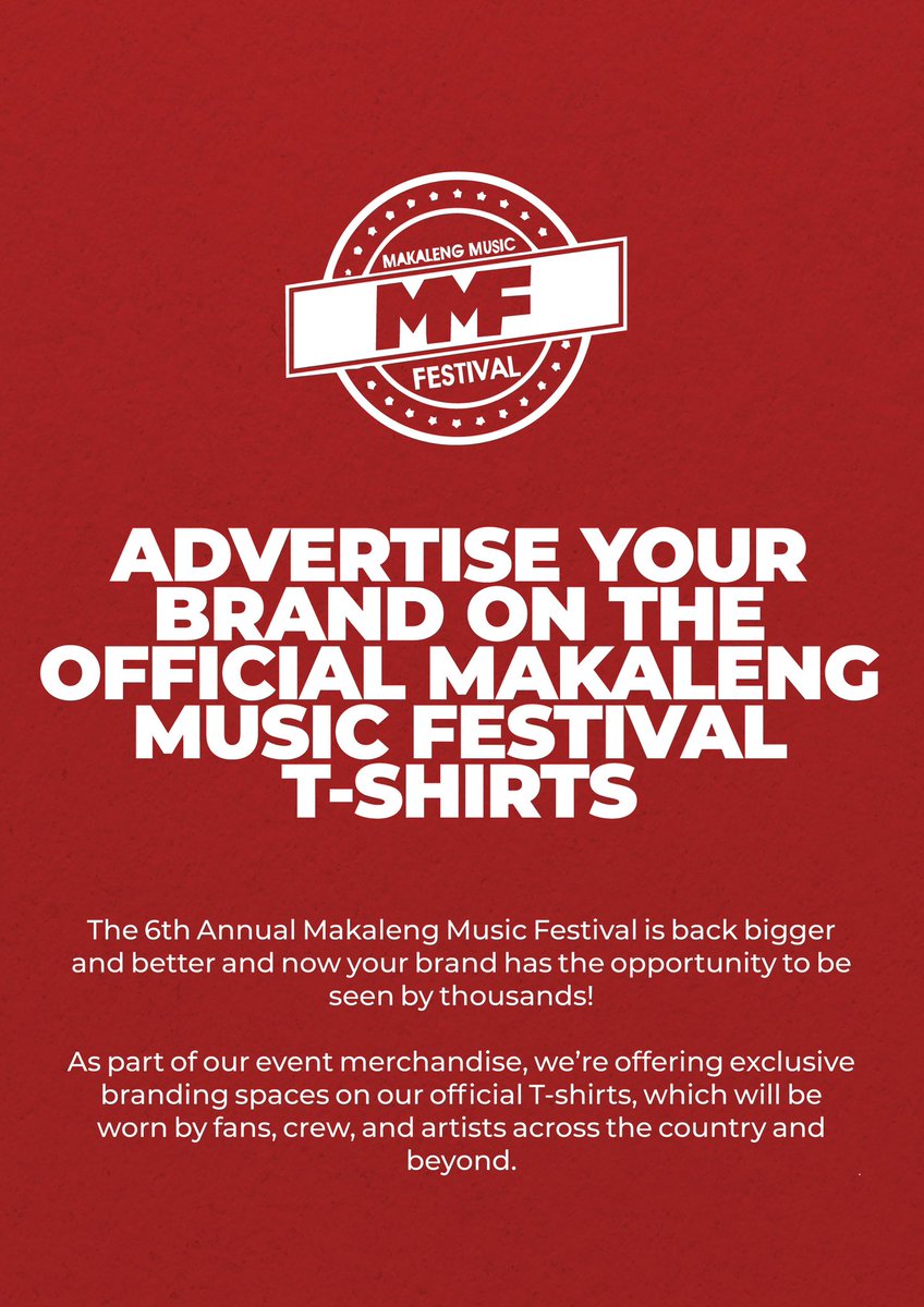 Makaleng Music Festival - MMF tweet media