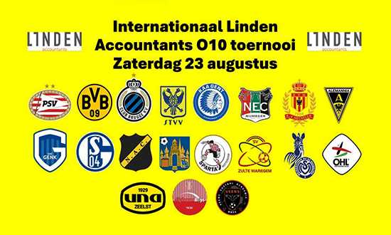Internationaal Linden Accountants O10 Toernooi bij vv UNA belooft spektakel.
amateurvoetbaleindhoven.nl/internationaal…