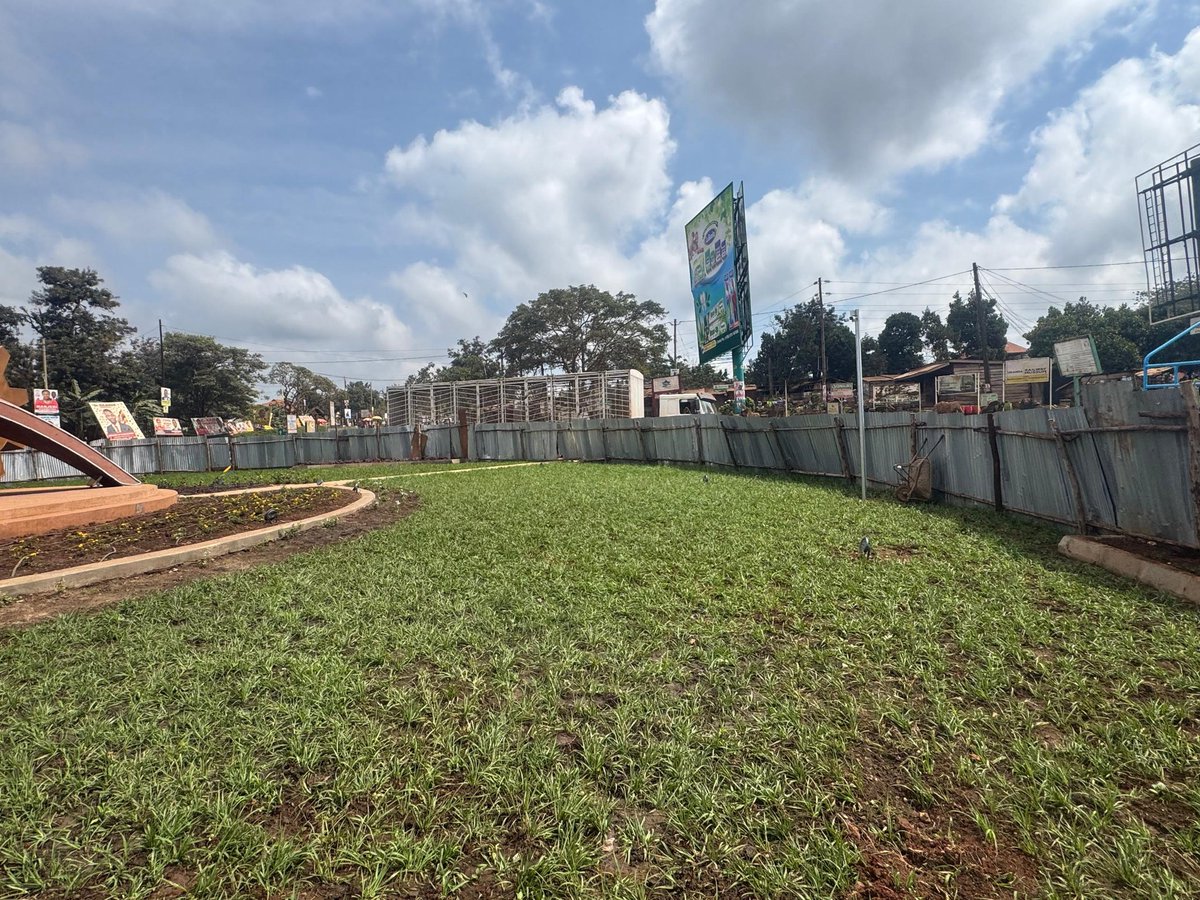 Are you looking for Quality lawn irrigation equipment for  round abouts, compounds and all sports facilities. But have failed to get the Quality products you desire. Look no further.

Be like the Jinja City Round about, whose greenery sections have been completed successfully by