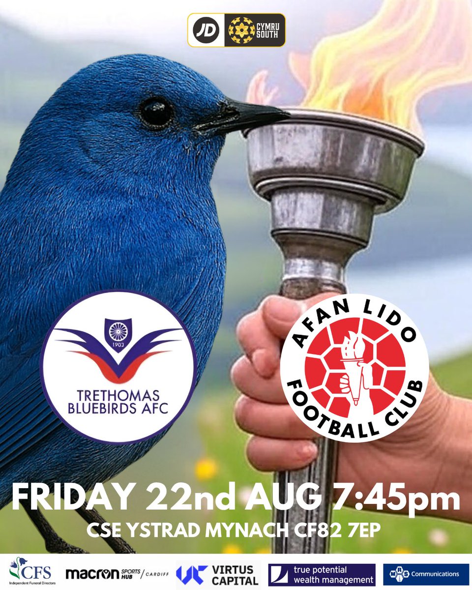 💙Next Up - Afan Lido💙
Originally an away fixture we have swapped venues due to works being undertaken at <a href="/CPDLidoAfan/">Afan Lido F.C.</a> 
This is the first of 2 games at the <a href="/CSEYstradMynach/">CSE Ystrad Mynach</a> over the bank holiday weekend that present us with chances to get back on track after last week’s result.
