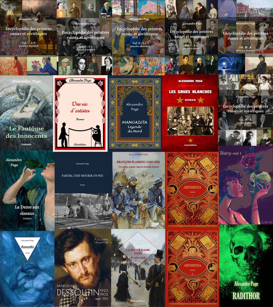 Aujourd'hui je voudrais vous inviter à découvrir mon oeuvre littéraire : amzn.to/4oDpYZT 

Romans historiques, suspense, récits fantastiques, non-fiction, il y en a pour tous les goûts ! Alors si vous aimez lire, n'hésitez pas à me soutenir, dès 3,99 € le livre.