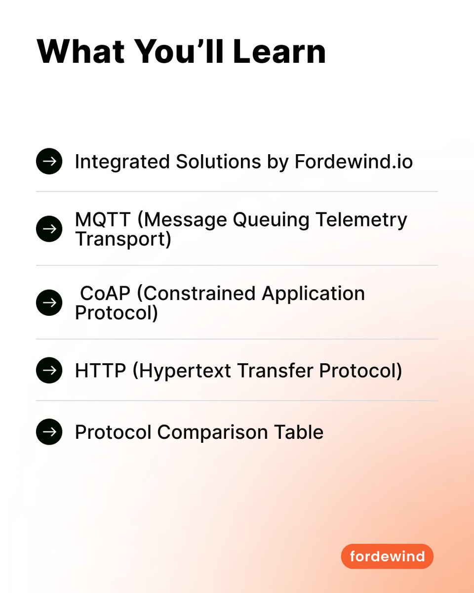 fordewind_io's tweet photo. 🌐 #IoT protocols are the backbone of connected devices – but which one is right for your project? #MQTT, #CoAP, or #HTTP?
🔌 Pros & cons
🏭 Real-world use cases
📊 Comparison table
📖 Read more 👉 https://t.co/8e1kIr8rLO
@iotguide @iotforall @IoTchannel https://t.co/x7f3INZYFx