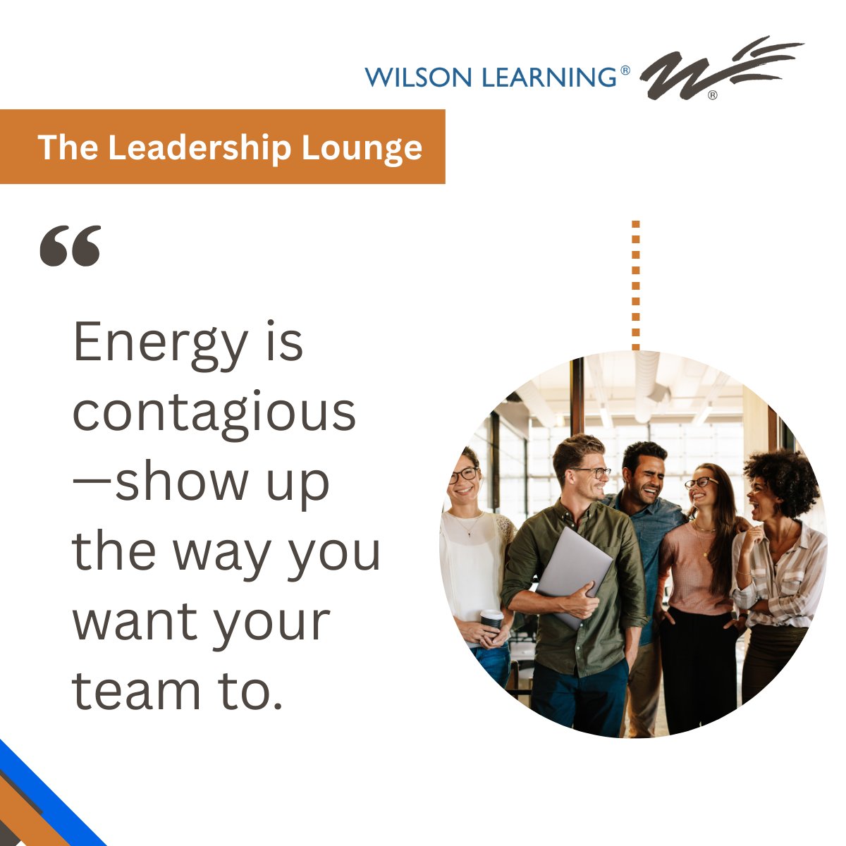 WilsonLearning's tweet image. Great leaders know that their presence sets the tone. Your energy doesn’t just influence outcomes—it shapes culture, motivation, and performance.
#learninganddevelopment #traininganddevelopment #leadershiptraining #Leadershipchallenges #Leadershipdevelopment #leadership