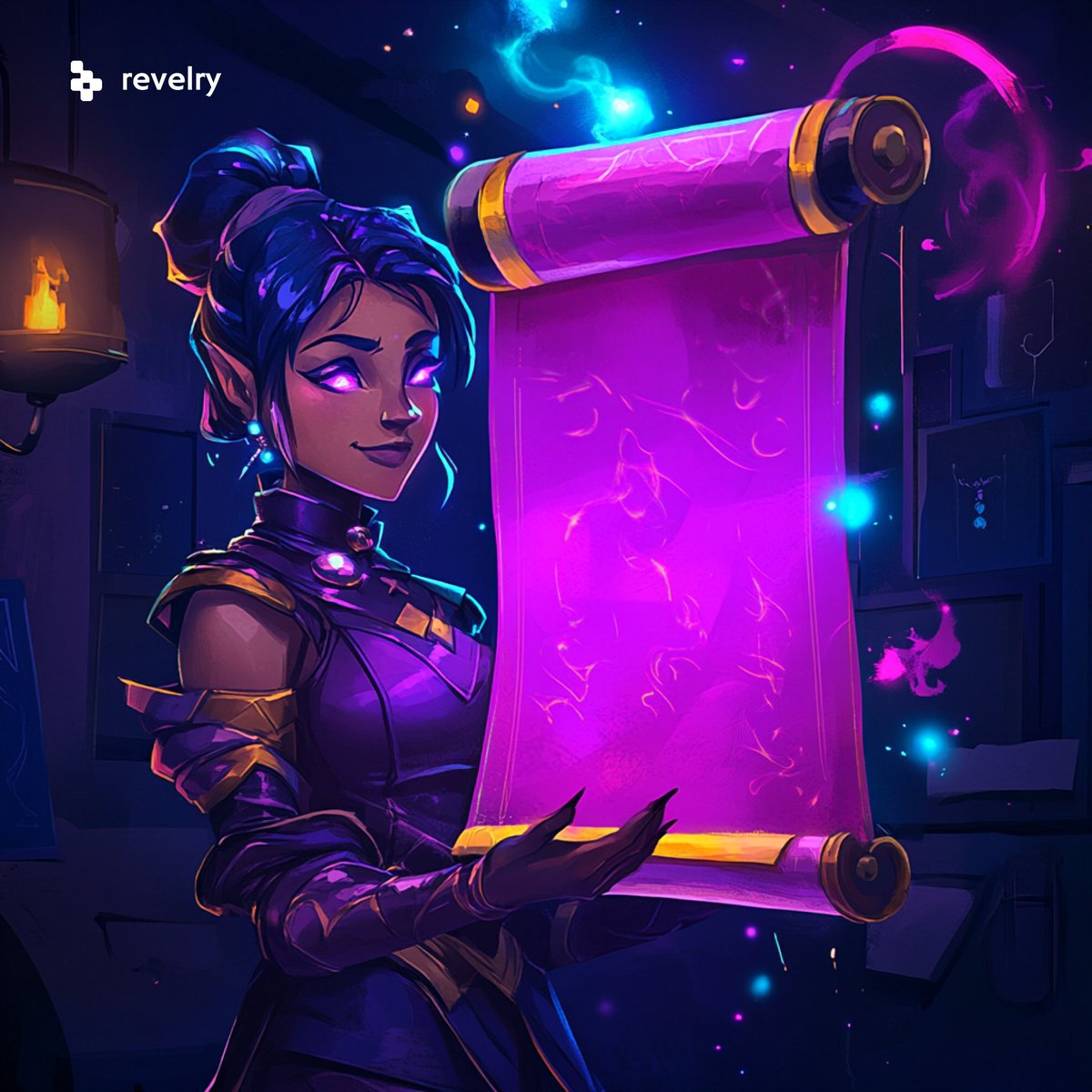 revelrybot's tweet photo. The script is glowing, and so are your bags.💜
#RevelryBot https://t.co/fFqgaGTJOj