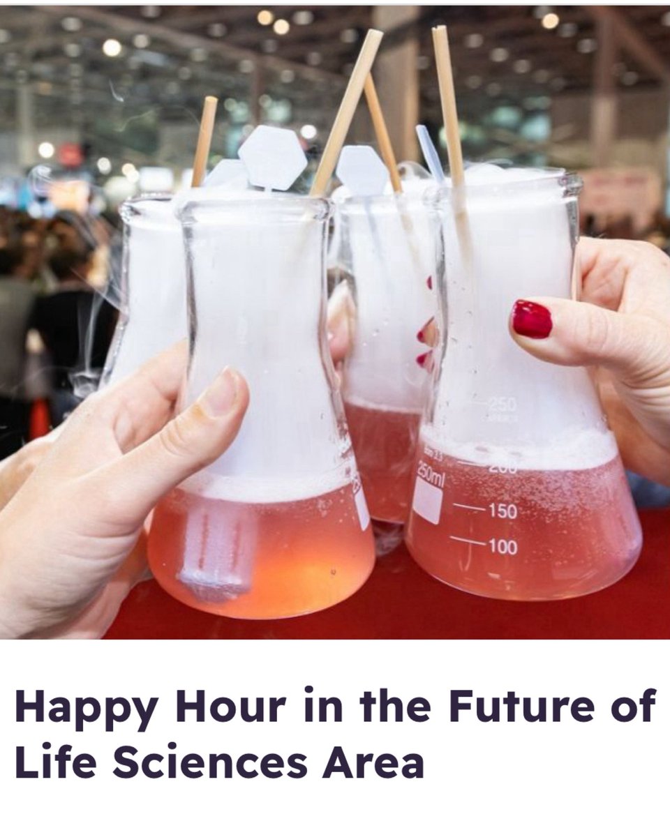 Happy Hour in the Future of Life Sciences Area!

On Sep. 17, at <a href="/ILMAC_Basel/">Ilmac</a>, from 5:00 pm, the #Future of #LifeSciences Area will be transformed into the perfect place to end the day, make new contacts, and engage in conversations

linkedin.com/posts/kumli_in…

#innovation #basel