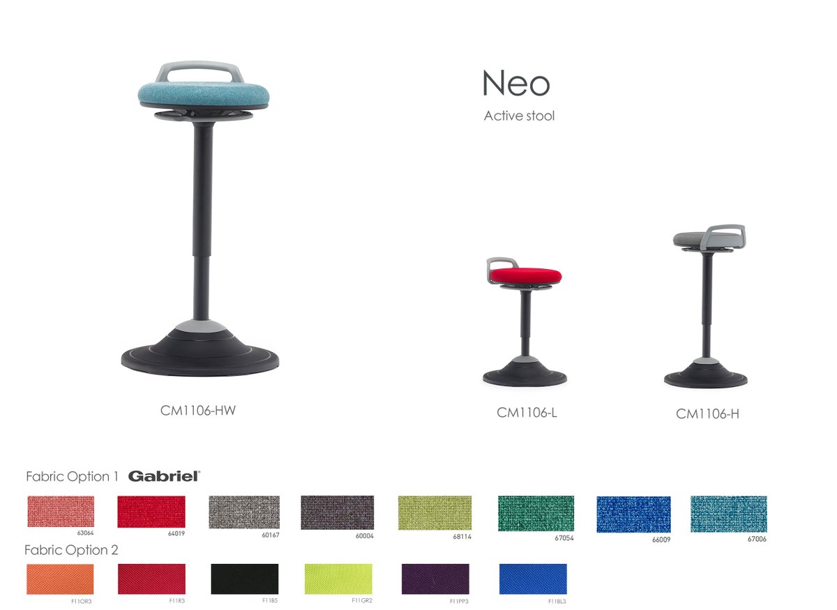 MonicaHo0826's tweet image. NEO sit-stand balance stool

#officechairs #officefurniture #officeseating #ergonomicesfurniture