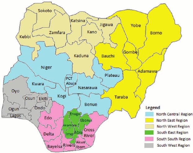 KamiyoJnr's tweet image. Not surprised that the ethnic groups that make up Ogun State also make up Lagos State. Looking at the map, it’s quite obvious that Lagos was once part of Ogun State. It is the only state in Nigeria that shares a border with just one state, Ogun State. This is not strange; Lagos…