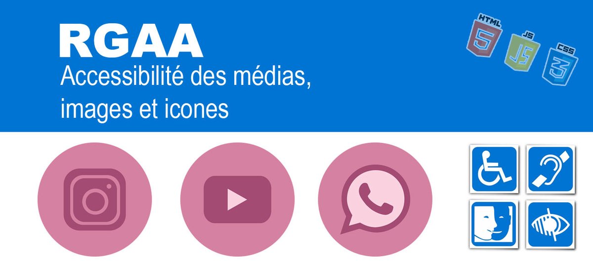 Rendez vos images, icônes et vidéos accessibles à tous !
Alternatives textuelles, accessibilité des icônes SVG, sous-titres, etc.
Le guide RGAA 4.1 qu'il vous faut.
fr.tuto.com/css/accessibil…

#RGAA #Accessibilité #Web #Dev #TutoCom