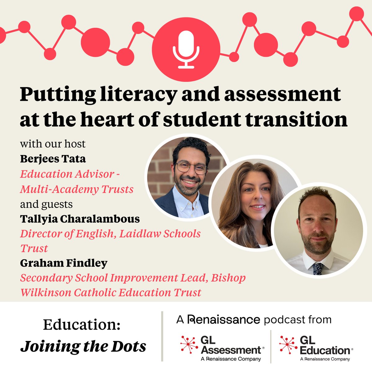 Did you know that our NGRT can be used alongside CAT4 to support students at transition? 

Find out more when you listen to Episode 16 of our #EducationJoiningTheDots podcast that explores how schools are transforming student transition by putting literacy and assessment first.