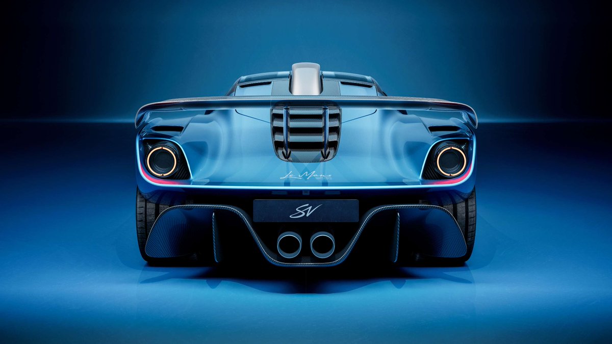 GordonMurraySV's tweet photo. A twin-channel rear diffuser generates maximum ground effect aerodynamics.
#GMSV #GordonMurraySpecialVehicles #EngineeringArt #DrivingPurity #Montereycarweek #GMSVUSA https://t.co/6ROcQhuAdD
