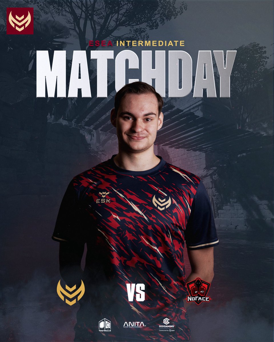 It's matchday! We play in the <a href="/ESEA/">ESEA League</a> Intermediate against <a href="/NoFaceGaming_DE/">NoFace-Gaming</a>. We are ready to take the win home ⚔️ Our match will be casted by <a href="/DutchBoyCasts/">DutchBoyCasts</a> on twitch.tv/myth_nl at 20:00 CEST.

<a href="/cruelcs_/">Paul</a> , <a href="/_Lukevdb_/">Luke</a> , <a href="/OriginalBart_/">✪ Bart</a>  &amp; <a href="/Jasper_Bro/">Jasper</a>

Manager: <a href="/DeebenMika/">Mika Deeben</a>