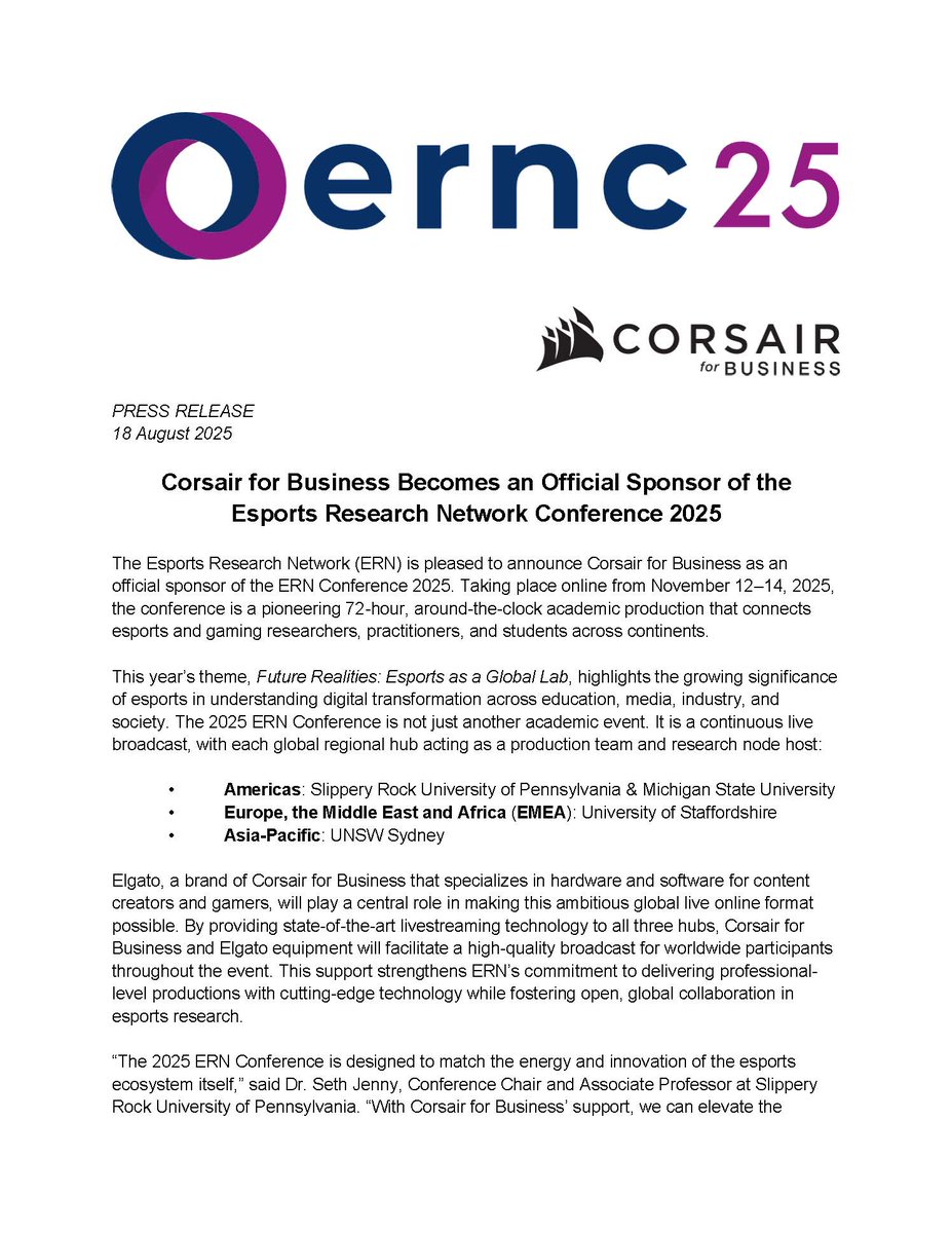 Esports Research Network tweet media