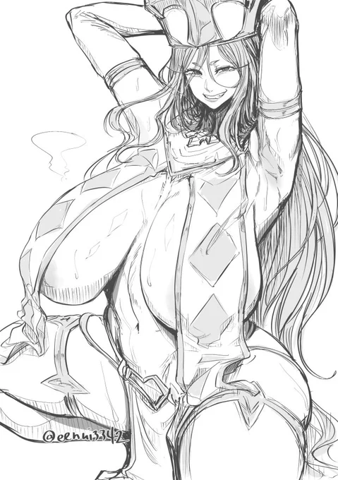 銭ゲバ大司教おばさんの落書き 
