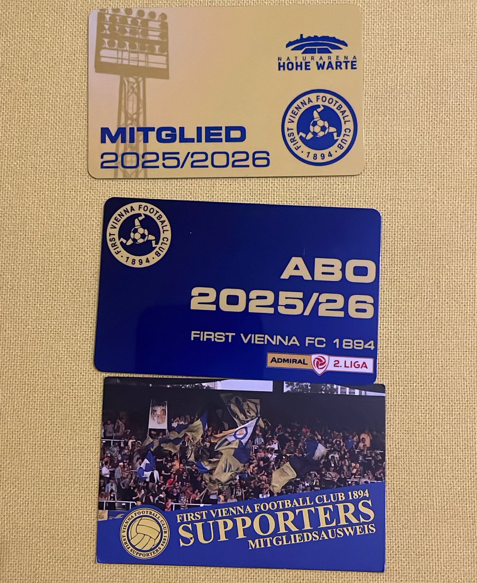3/3 ✅
Alles da für eine erfolgreiche Saison <a href="/FirstViennaFC/">First Vienna FC 1894</a> 💙💛

#LigaZwa #comeonvienna