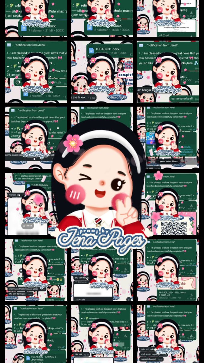 kebingungan ngerjain tugas? butuh bantuan? pasrahin aja yuk ke jena! ☝🏻 aku akan bantu semua tugas kamu, ga perlu takut dan khawatir karna jena sudah punya 2000++ testimonials &amp; fee negotiable. . 📑🎀

#zonauang️ #jokitugas