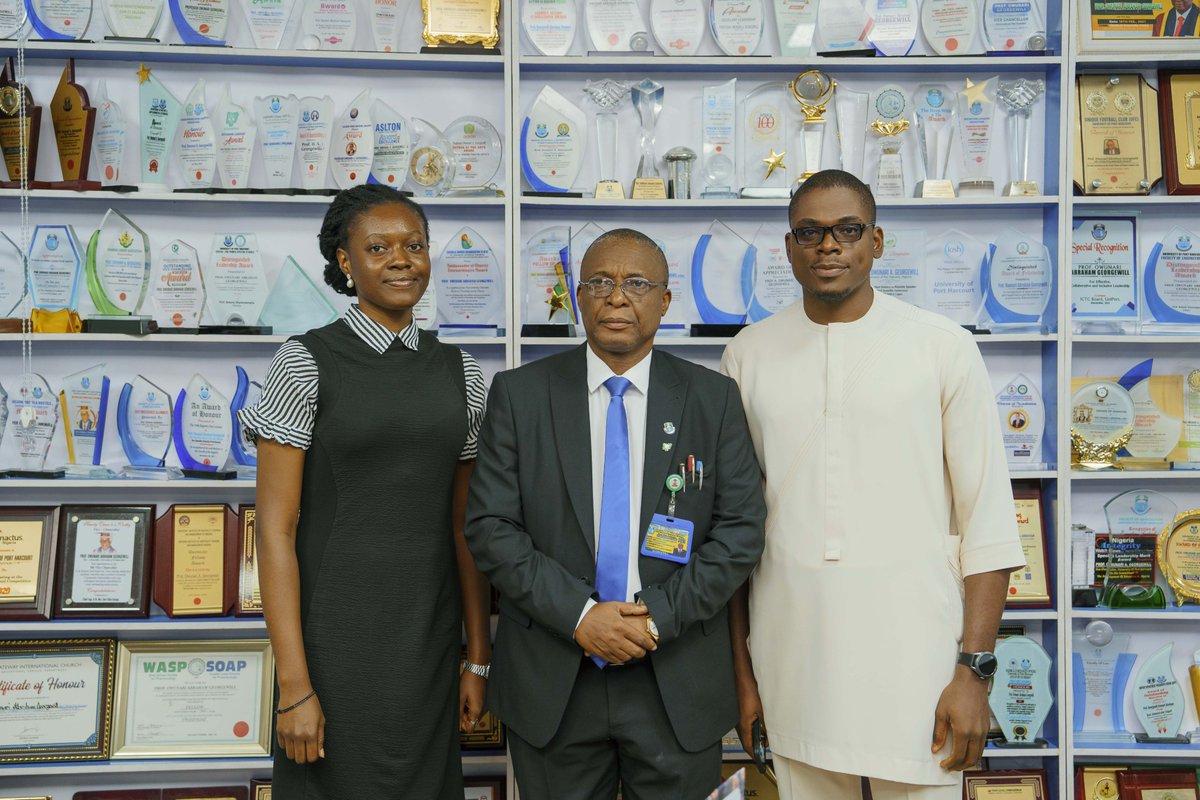 techskooledu's tweet photo. Tech Skool's Leadership, paid a courtesy visit to Prof. Owunari Georgewill, the Vice Chancellor of the University of Port Harcourt ahead of the Becoming Summit 2025.
We are pleased to welcome the professor to the summit join us- https://t.co/dqcsKPYPwS
#techskooledu #uniport https://t.co/57uGrYyvHJ