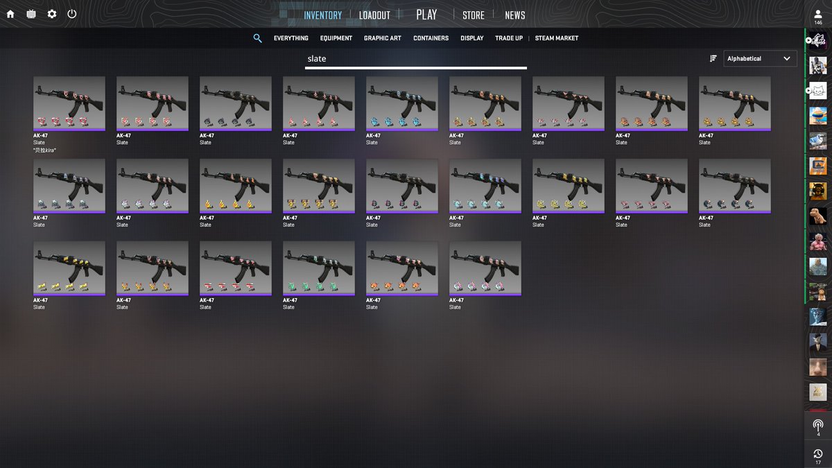 Considering Stockholm Holos are going crazy lately I searched all my storage units and found this Slate collection I got like 3 years ago 🤠