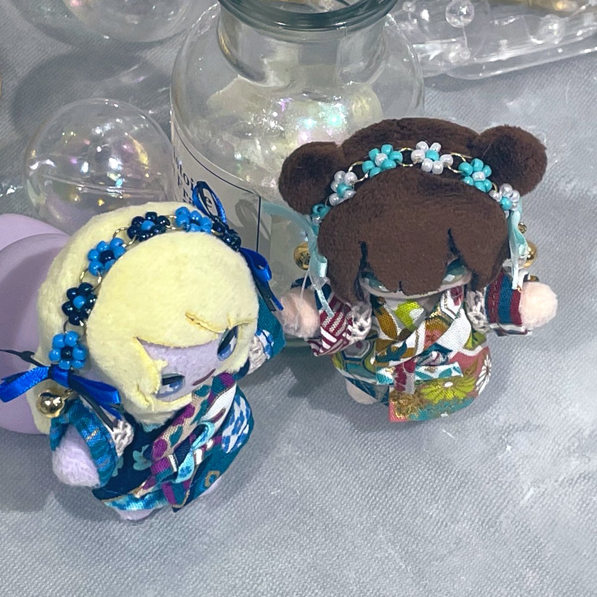 U_piNui's tweet photo. 1回目の通販はこちらの左側の子が着用している青色になります💙

1/54さんコラボセット　ぷにみおサイズ
(@1_54nuinui )

20日21時に開始予定。
お値段とセット内容はチョコミントと同じになります。
ページ詳細は本日夜中に公開予定❣️
よろしくお願い致します🙇‍♂️
(隣の子のカラーは別途開始します) https://t.co/sxAV0fTG9D