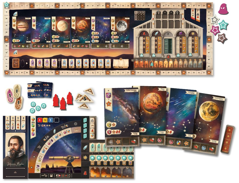 【2025年9月発売予定】
プレイヤーは16～17世紀の天文学者として、学問発展への貢献を競い合います。
しかし、当時の先進的な考えを危険視する教会からの異端審問官にも対処しなければなりません！

『ガリレオ・ガリレイ』

ご予約は↓から！
posthobby.com/SHOP/355838013…

#ホビージャパン
#BoardgameJP