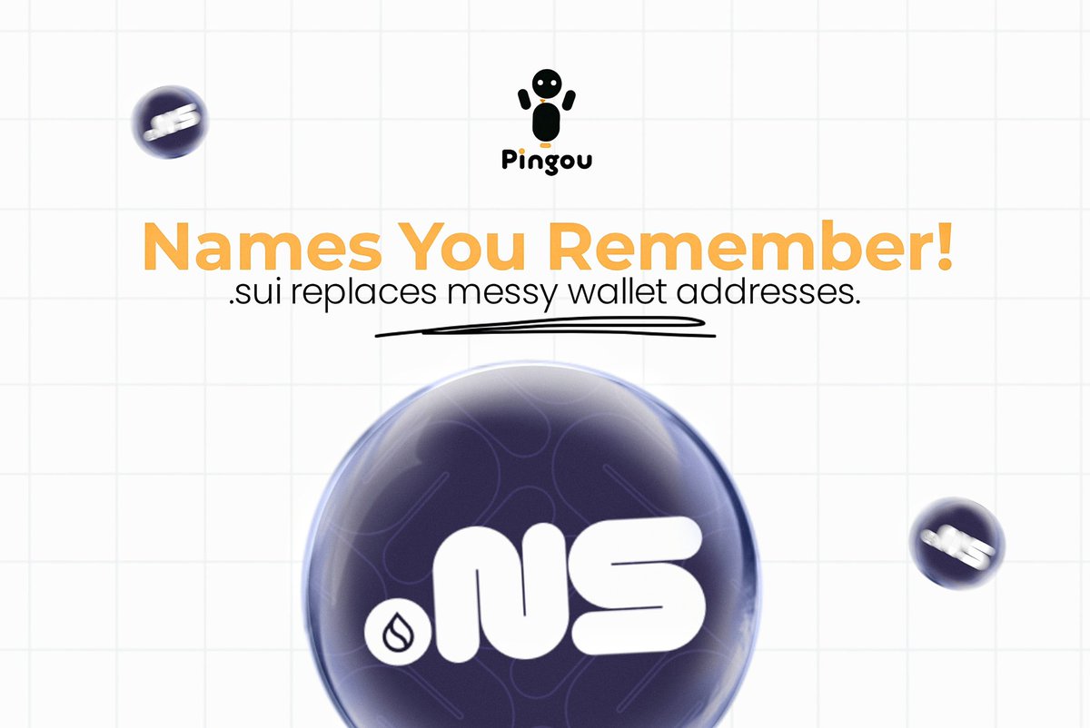 Pingou (@pingyounow) on Twitter photo Pingou is the first project on Sui where you can use your SuiNS domain to fetch your profile details directly.
Your .sui name won’t just be an address—it will become your identity. Pingou is the first project on Sui where you can use your SuiNS domain to fetch your profile details directly.
Your .sui name won’t just be an address—it will become your identity.