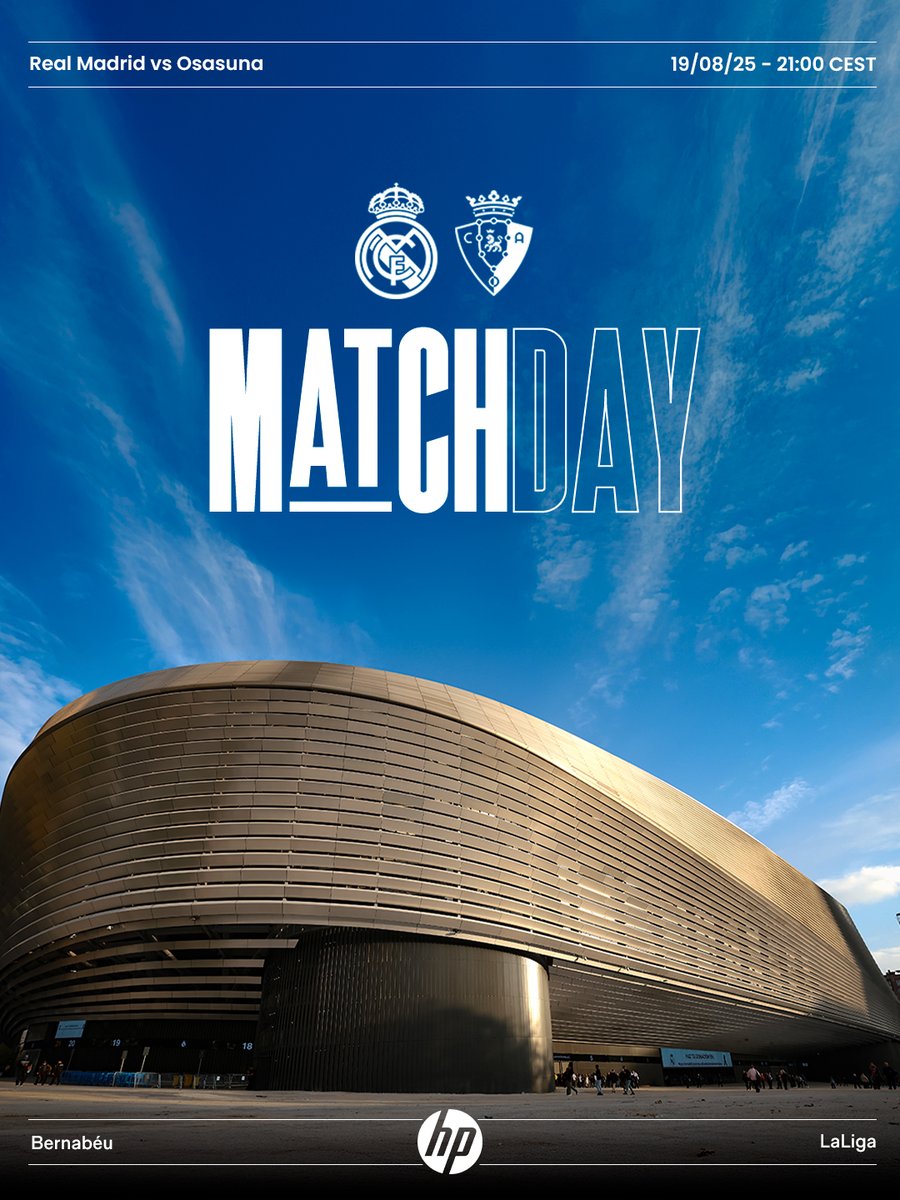 realmadridarab's tweet photo. 🔥 إنه يوم المباراة! 🔥
✨ @HP https://t.co/linxXBKoY2