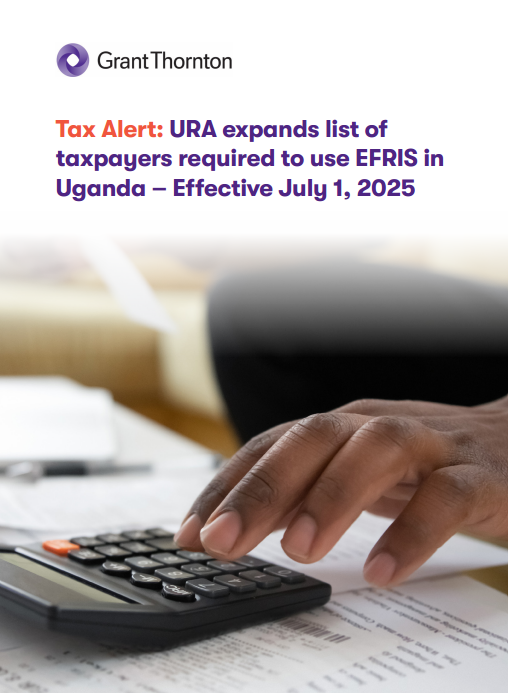GtUganda's tweet photo. 📢 Tax Alert: From July 1, 2025, URA expands mandatory use of EFRIS to key sectors incl. fuel, mining, construction, ICT, real estate &amp; more. Non-compliance = penalties! ⚠️ Stay compliant. See details here: https://t.co/XsEEucCwKv
#EFRIS #TaxAlert #Uganda https://t.co/WGlWxGY83L