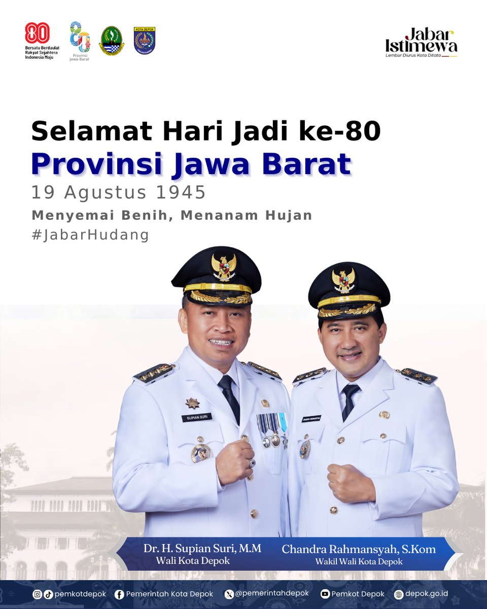 Pemerintah Kota Depok tweet media