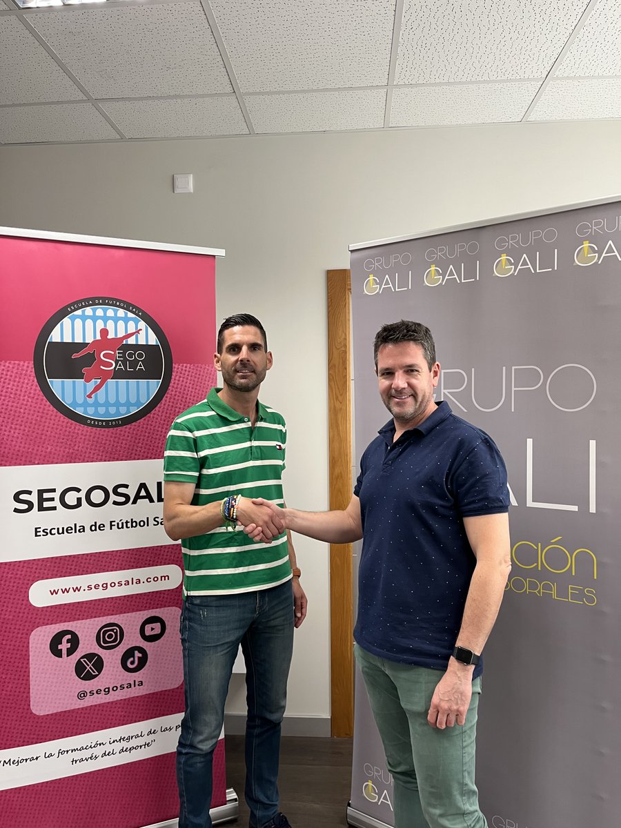 Muchas gracias a @grupogaliprevencion por seguir apoyando el proyecto de @segosala una temporada más. ⚽️🤝💊
#FamiliaSegosala #Patrocinadores #SomosEquipo