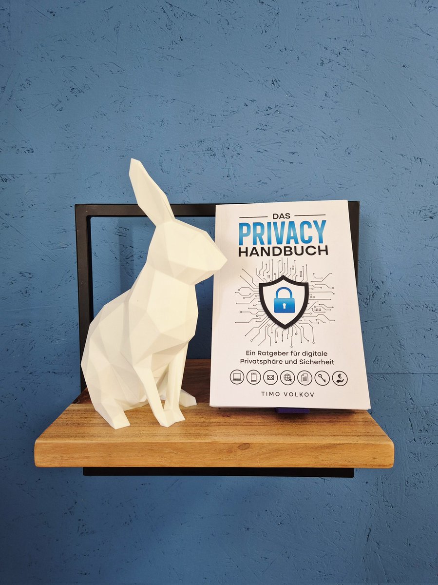 DezentralshopCH's tweet image. ‼️VERLOSUNG‼️

Weil Privatsphäre so wichtig ist 🔓

&quot;Das PRIVACY Handbuch&quot; ein Ratgeber für digitale Sicherheit!

Damit möchten wir was gutes tun und jemanden zu mehr Privatsphäre im Internet verhelfen!

Ihr wisst, wie es läuft:

➡️ folgen
🧡 liken
🔃 reposten

Am Montag, 25.08.…