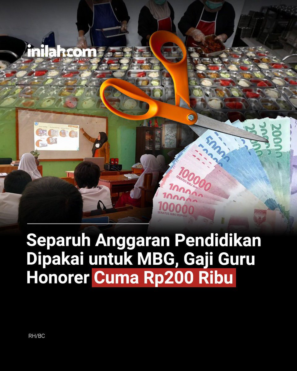 Perhimpunan Pendidikan dan Guru (P2G) mengapresiasi kenaikan anggaran pendidikan dalam RAPBN 2026 yang diumumkan Presiden Prabowo Subianto sebesar Rp757,8 triliun, naik 4,63% dari tahun sebelumnya. Namun P2G menyayangkan hampir separuh anggaran tersebut dialokasikan untuk program