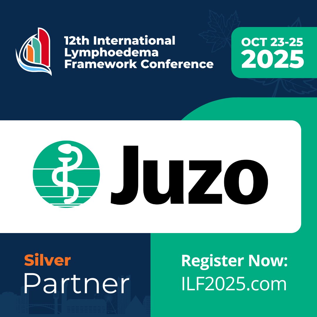 📢 Meet #ILF2025 Silver Sponsor: Juzo
Innovators in compression garments, supports &amp; orthoses for vein treatment, oedema &amp; scar therapy, and orthopaedics.

Find out more:🔗 juzo.com/en
#ILF2025 #canadalymph #lymphedema #lipedema