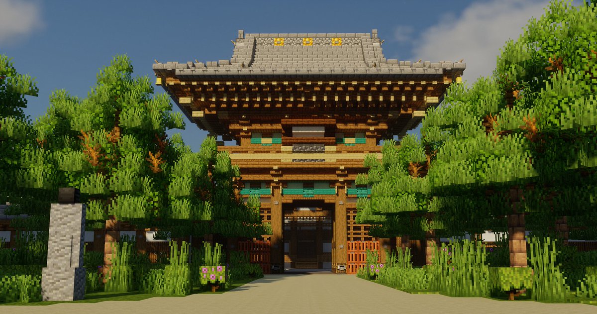 山門
#minecraft建築コミュ