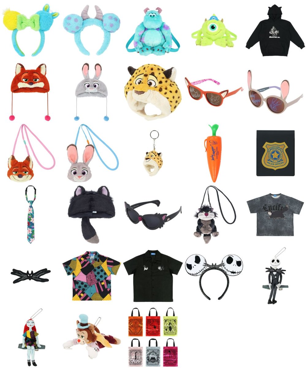 ━━━━━━━━━━━━
#東京ディズニーリゾート
「ハロウィーン」
✎𓂃9月4日、9月16日、9月18日、
9月30日、10月2日　販売開始

ちょこっと仮装でより一層パーク体験を楽しめるアイテムが登場⋆｡°

tokyodisneyresort.jp/tdl/goods/deta…
#TDR_info #TDR_MD