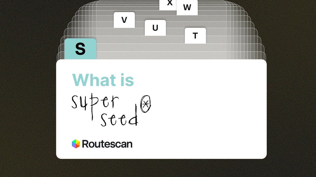 routescan_io's tweet photo. WHAT IS Superseed?

Superseed is an Optimistic Rollup Layer 2 built on OP Stack that integrates lending mechanisms directly into its infrastructure.

But there's more... 🧵👇 https://t.co/KOPv3iZ457