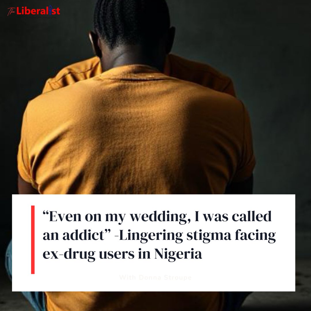 The Liberalist (@_theliberalist) on Twitter photo Olajide*, 50, quit drugs nearly a decade ago—but stigma still haunts him. “The stigmatisation worsened when I quit… I became thinner in the first months,” he said.
By Hassan Pakoyi | Supported by <a href="/YouthRISE_NG/">YouthRISE Nigeria</a>
Read: theliberalist.org/even-on-my-wed…
#DrugAddiction #MentalHealth #Stigma Olajide*, 50, quit drugs nearly a decade ago—but stigma still haunts him. “The stigmatisation worsened when I quit… I became thinner in the first months,” he said.
By Hassan Pakoyi | Supported by <a href="/YouthRISE_NG/">YouthRISE Nigeria</a>
Read: theliberalist.org/even-on-my-wed…
#DrugAddiction #MentalHealth #Stigma
