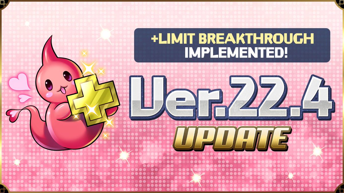The Ver.22.4 Update is here!✅
Don't miss out on all the updated features, including +Limit Breakthrough!
See here for more details: loom.ly/hCplmP4