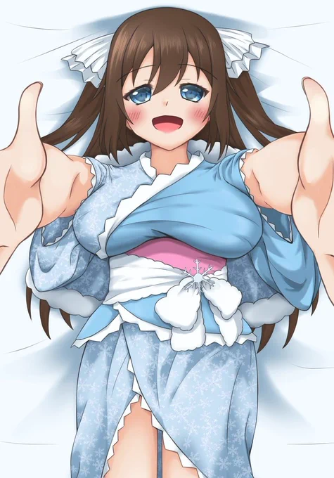 雪女抱き枕、かわいくて柔らかくてひんやりしていいにおいがしてかわいくて耳元で囁いてくれて何より超絶かわいいので完璧だと思うんですよね。あえて欠点を挙げるとしたらこんな美少女雪女は現実にはいないってことくらい。