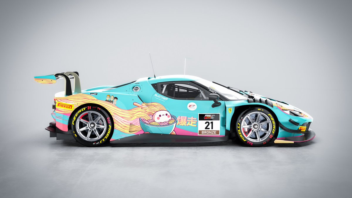 ラーメンロケット！🍜🚀 ハーモニーが #鈴鹿1000km のリバリー公開