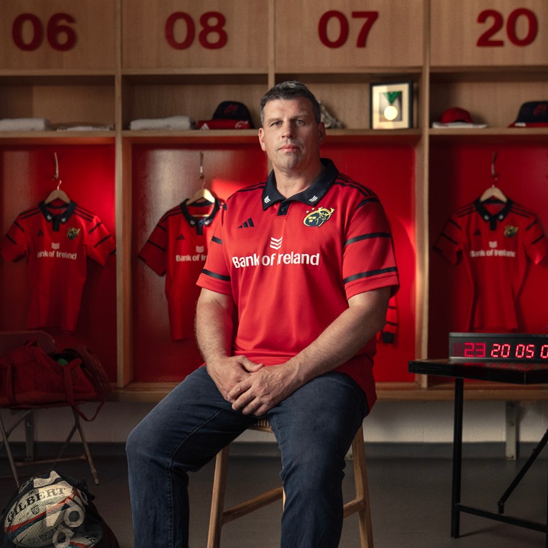 Munsterrugby's tweet photo. You can now buy our 25/26 Home Jersey in store &amp; online at LifeStyle Sports 😤

#SUAF 🔴 | #LifeStyleSports | #adidasrugby
