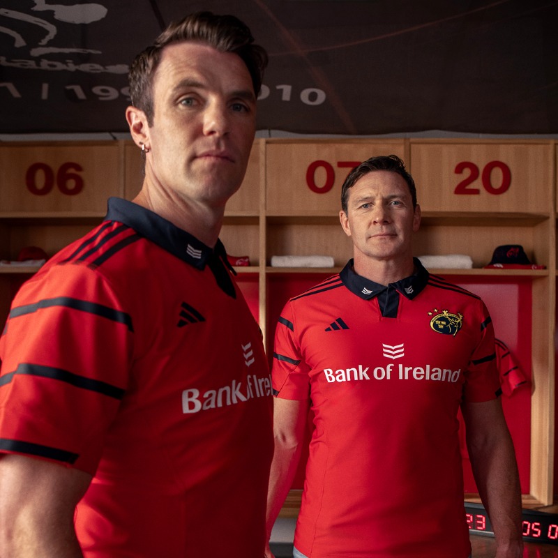 Munsterrugby's tweet photo. You can now buy our 25/26 Home Jersey in store &amp; online at LifeStyle Sports 😤

#SUAF 🔴 | #LifeStyleSports | #adidasrugby