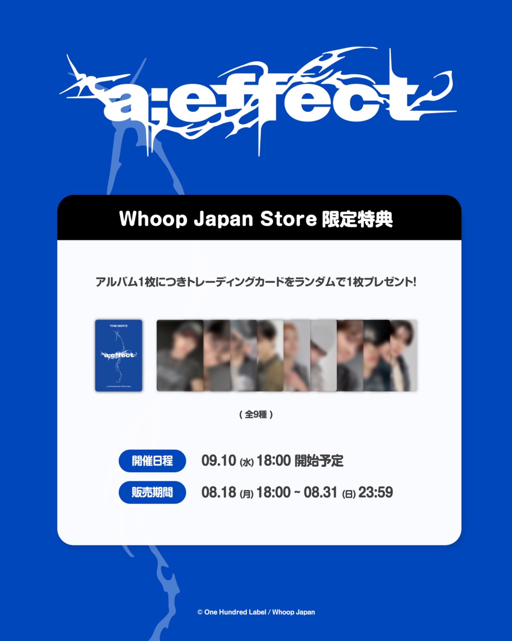 THE BOYZ - theboyz 広州サイン会　popomerch 当選者トレカ11枚コンプセット THE BOYZ - theboyz 広州サイン会 popomerch 当選者トレカ11枚