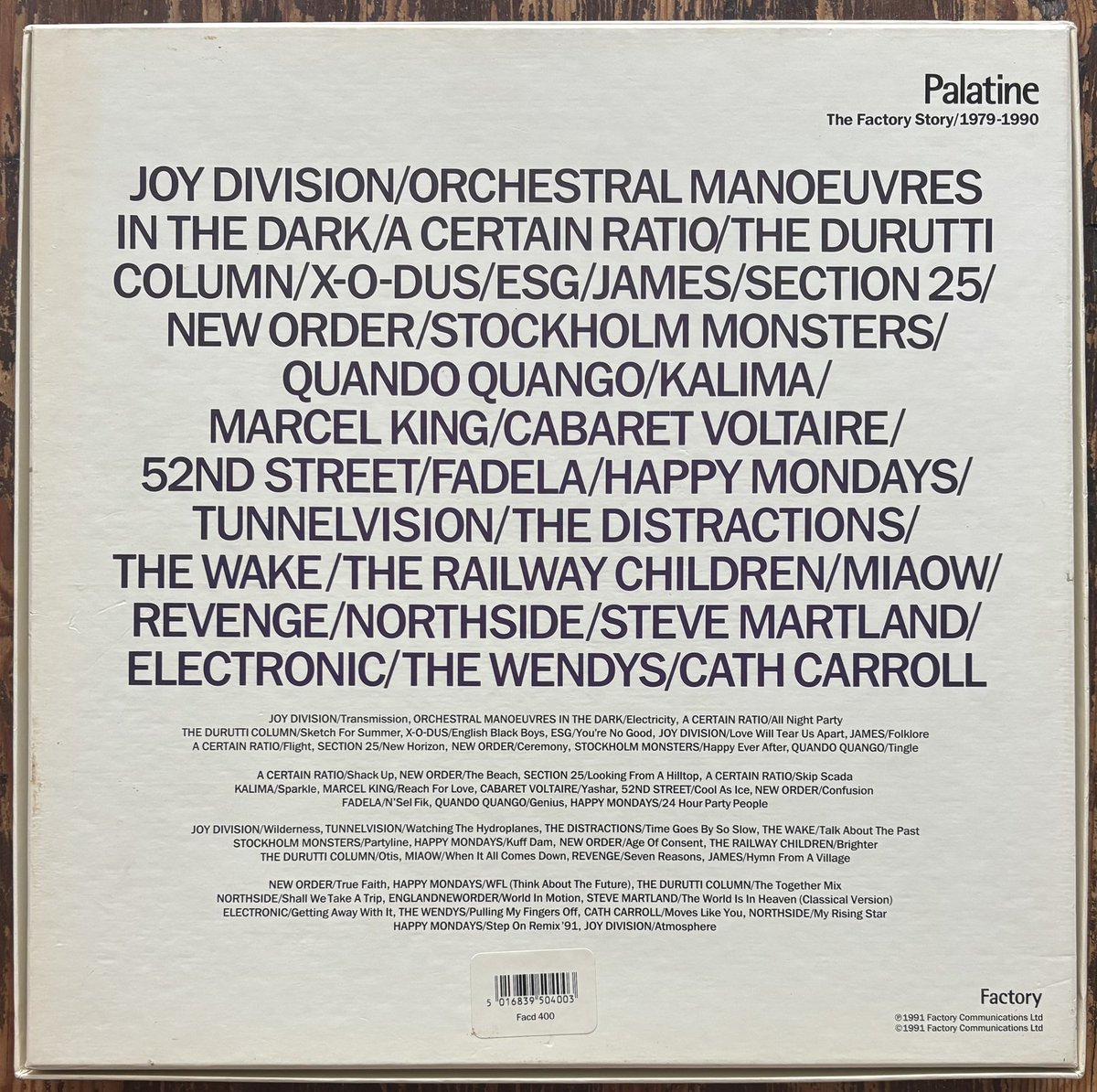 WeBuyYourVinyl's tweet image. Box sets aplenty this week #recordoftheday actually 4 CDs in this compilation of #factoryrecords essentials #palatine #manchester  #southsiderecordsglasgow #recordstore #vinyl #vintagevinyl 
 instagram.com/p/DNh0oo1sMSZ/…