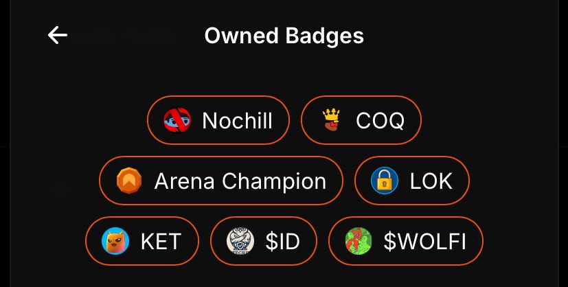 a_skin2 (@a_skin2) on Twitter photo The badge system is one of my favorite things on <a href="/TheArenaApp/">The Arena ⚔️</a>.
$ID and $wolfi just got integrated, looking forward to seeing more projects take advantage of this feature! The badge system is one of my favorite things on <a href="/TheArenaApp/">The Arena ⚔️</a>.
$ID and $wolfi just got integrated, looking forward to seeing more projects take advantage of this feature!