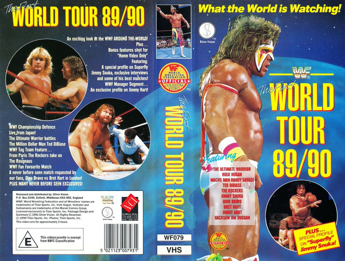 スポーツ・フィットネス WWF WWE DVD WWF Wrestling on X: 