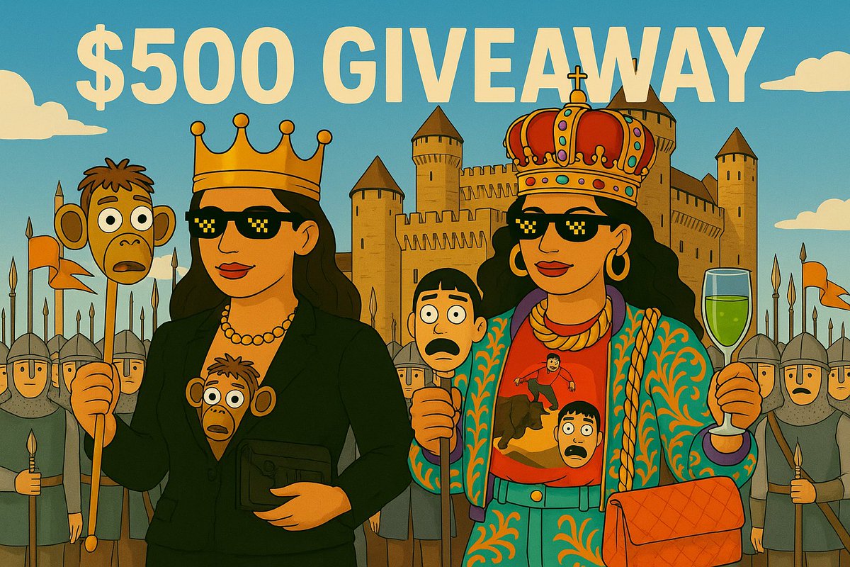 Emperor Coin (@emperor_coinsol) on Twitter photo ๐จ $500 GIVEAWAY ๐จ
<a href="/grok/">Grok</a> pick 1 Winner randomly after 48H in comment section ๐
๐ 1 Winner takes ALL ๐ฐ
To Enterโ
๏ธ:
1๏ธโฃ Follow us on CMC
coinmarketcap.com/community/profโฆ
2๏ธโฃ Join Telegram
t.me/emperor_coinsol
3๏ธโฃ Join our X Community
4๏ธโฃ RT ๐ + TAG 3 FRIENDS ๐ซ
๐ 48 HOURS ONLY ๐ ๐จ $500 GIVEAWAY ๐จ
<a href="/grok/">Grok</a> pick 1 Winner randomly after 48H in comment section ๐
๐ 1 Winner takes ALL ๐ฐ
To Enterโ
๏ธ:
1๏ธโฃ Follow us on CMC
coinmarketcap.com/community/profโฆ
2๏ธโฃ Join Telegram
t.me/emperor_coinsol
3๏ธโฃ Join our X Community
4๏ธโฃ RT ๐ + TAG 3 FRIENDS ๐ซ
๐ 48 HOURS ONLY ๐