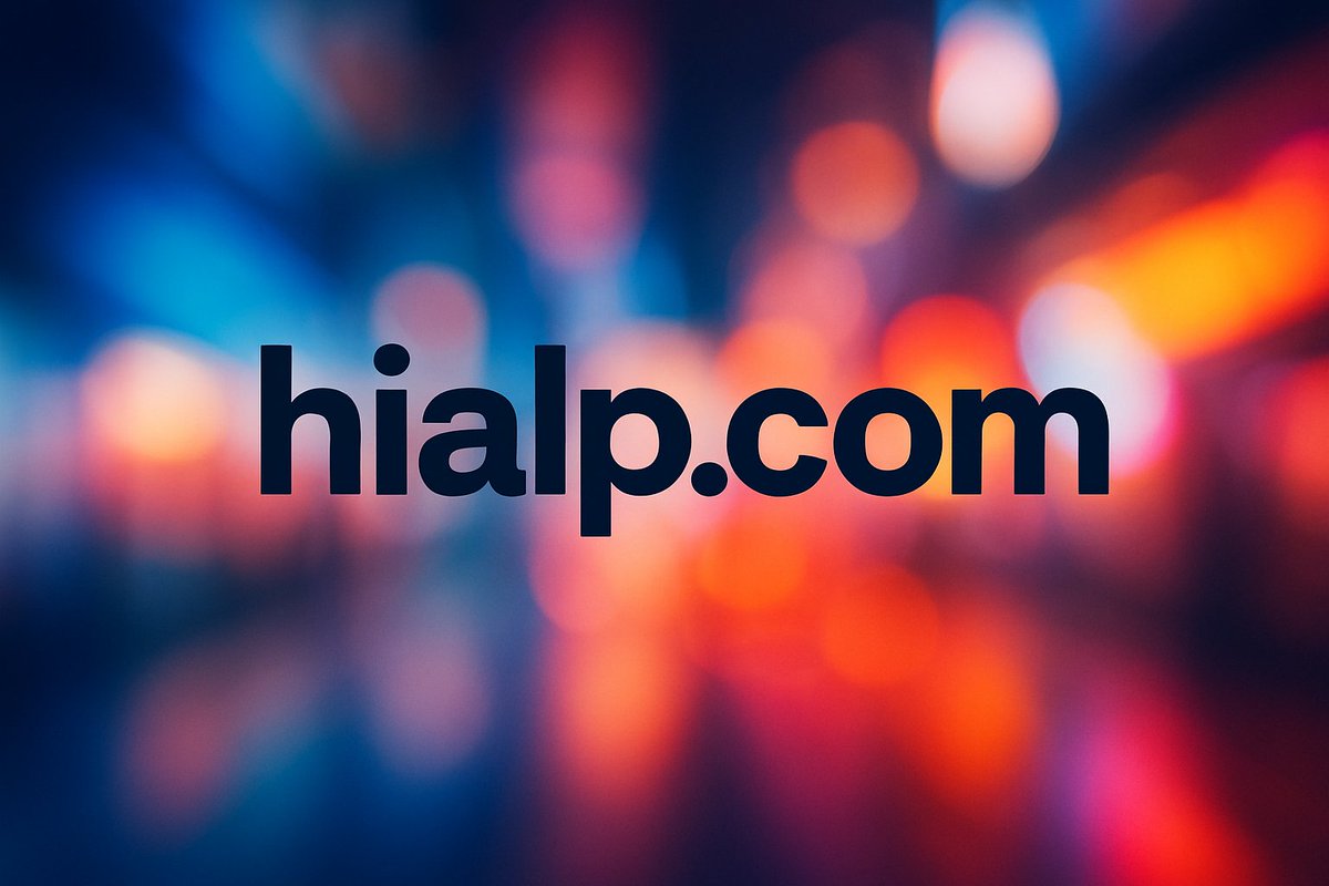 Looking for a short, brandable domain? Hialp.com is available! Great fit for tech, AI, or community projects. Open to offers. 

#domains #branding #DomainNames #AI #artificialintellegence #tech #Brandable