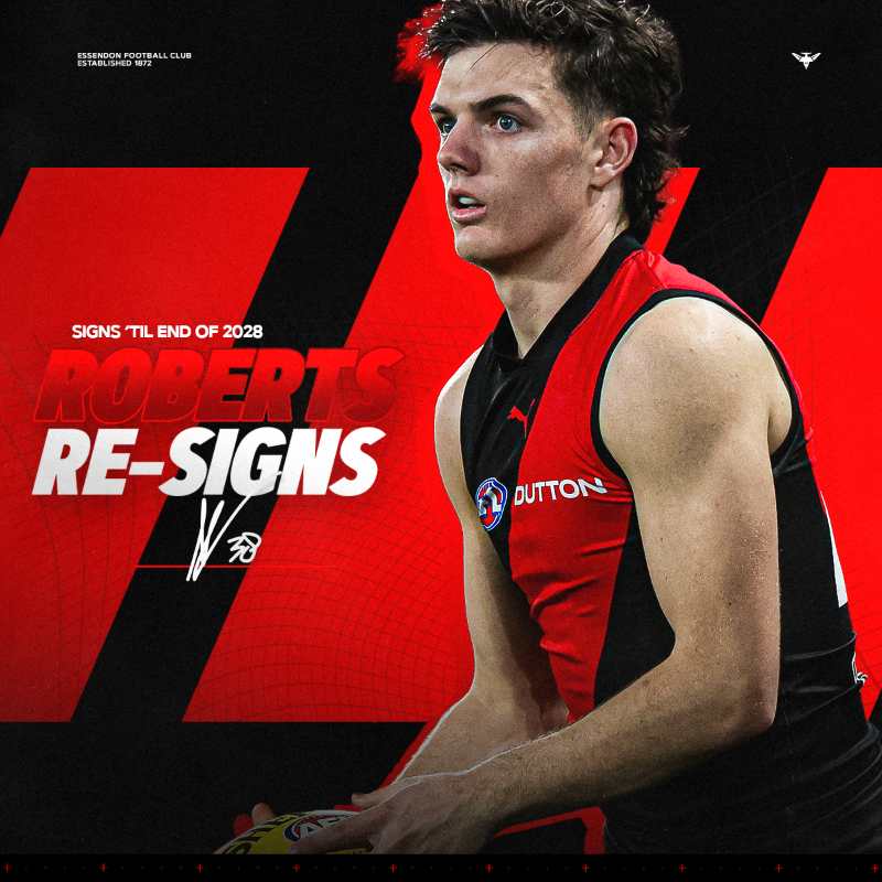 essendonfc's tweet photo. No.21 until '28.

Robbo's penned a new deal ✨