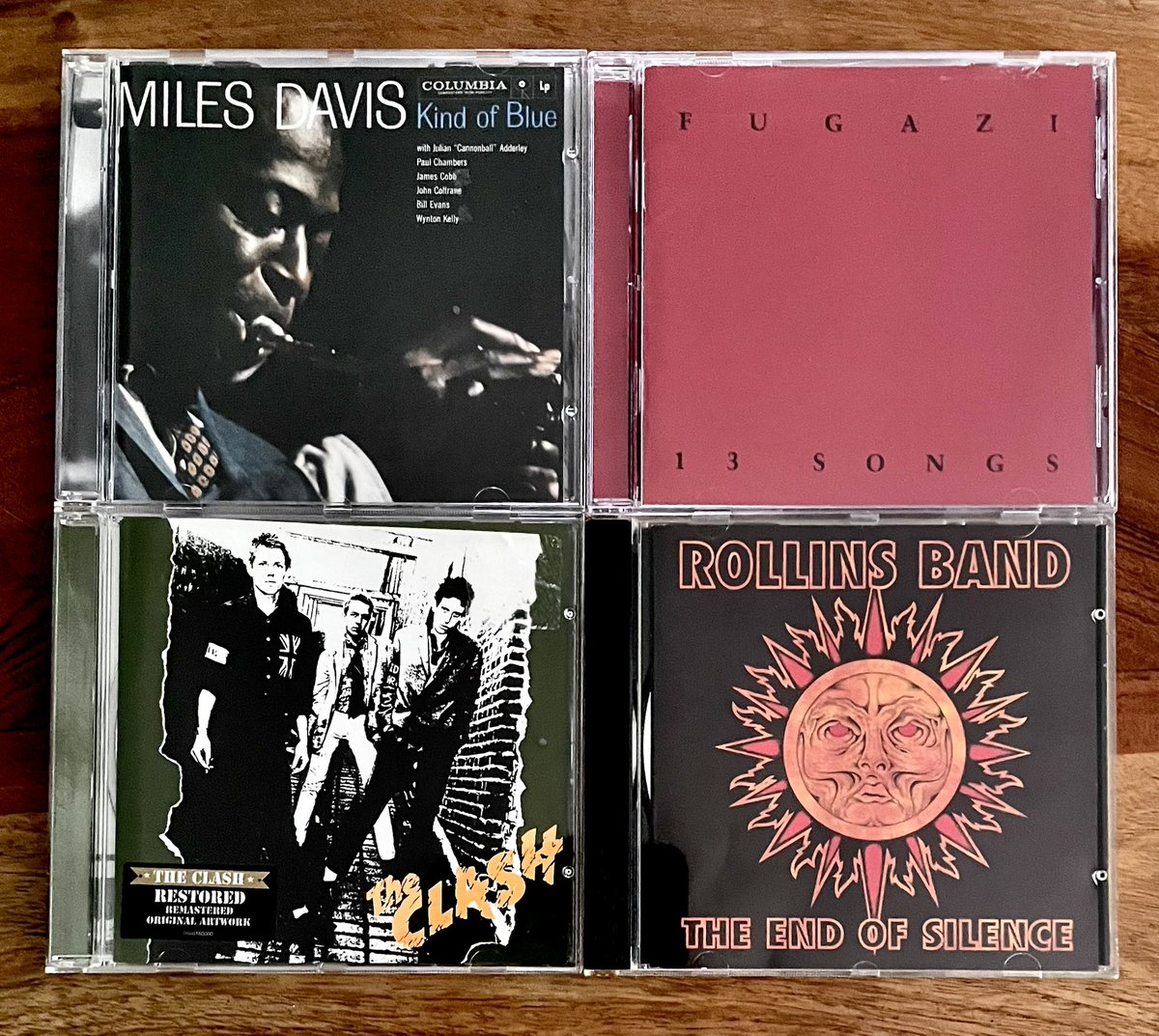 Goathea27735970's tweet image. Monday 18/8/25
#MilesDavis ‘59 #Fugazi ‘89 #TheClash ‘77 #RollinsBand ‘91